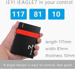 iEAGLE7 2.5 Mobile HDD SSD BOX USB3.0 Port Support TRIM NCQ ASM1153E Chip ALL Aluminium Fast SATA3 Speed ONLY 7mm Harddisk up to 5T