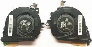 A pair Laptop fan for HP 13" Spectre X360 13t-ae000 13t-ae Series Cooling Fan PN L04885-001 ND55C03-17D16  L04886-001 ND55C03-17D17 DC05V 0.5A