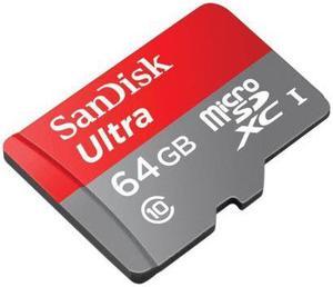 SanDisk 64GB Micro SD SDXC MicroSD TF Class 10 64G 64 GB Mobile Ultra 80MBs  Pack of 2