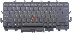 New laptop replacement Backlit keyboard for Lenovo ThinkPad X1 Yoga MT 20FQ 20FR US layout Black color with frame