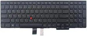 New laptop replacement keyboard for Lenovo IBM ThinkPad Edge E531 E540 US layout Black Color