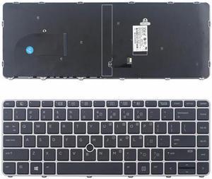 New Laptop keyboard for HP EliteBook 840 G3 836307-001 821176-001 836307-001 US layout Black Color With Frame