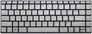 Laptop Backlit keyboard for HP Spectre 15-ap 15-ap000 x360 US UI Layout Silver Color
