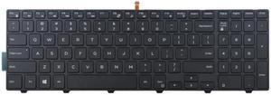 Laptop backlit keyboard for Dell Latitude 3560 3570 keyboard US layout Black color