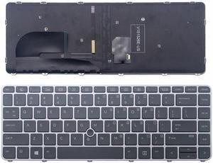 New Laptop backlit keyboard for HP EliteBook 745 G3 840 G3 6037B0126901 NSK-CY4BV 9Z.NCHBV.401 US layout Black Color