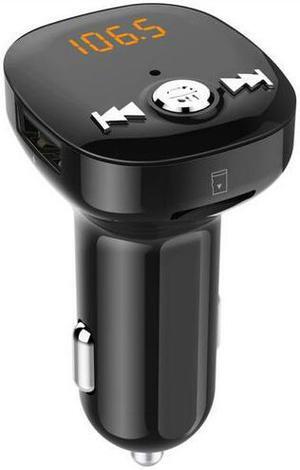 New Bluetooth Car Charger BC40 FM Modulator Wireless Bluetooth Handsfree Car Kit 3.1A Dual USB Car Charger Accessories