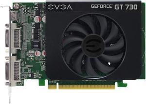 EVGA GeForce GT 730 1GB DDR3 128bit Dual DVI mHDMI Graphics Card 01G-P3-2731-KR