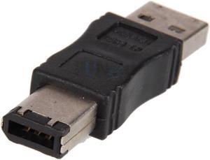 Firewire IEEE 1394 6 Pin Male to USB A Male Adapter M-M