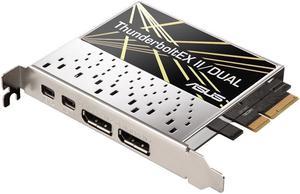 ASUS ThunderboltEX II/DUAL PCIe Expansion Card 2 Port Thunderbolt 2