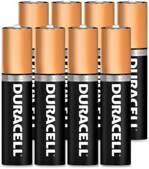 DURACELL MN2400B8Z Duracell CopperTop AAA Alkaline Battery, 8 PK, 1.5VDC