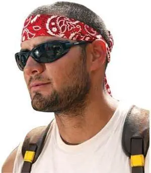 Cooling Bandana,Universal,Blue CHILL-ITS BY ERGODYNE 6700