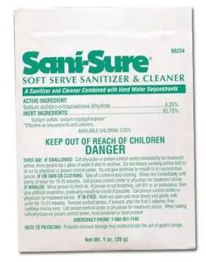Diversey Soft-Serve Sanitizer 1 EA