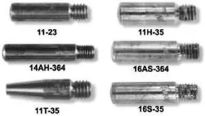 Tweco Tapered Contact Tips - 1140-1304 SEPTLS35811401304