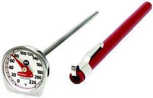 Dishwasher-Safe Industrial-Grade Analog Pocket Thermometer, 0F to 220F THP220DS