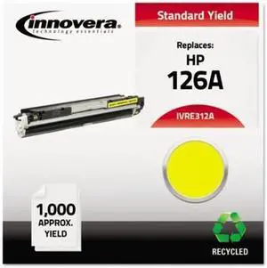 Innovera E312A Yellow Toner, 1000 Pages, for HP Printer