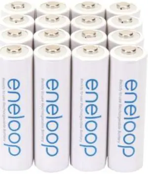 Panasonic PANASONIC BK-3MCCA16BA eneloop Batteries (AA; 16 pk) SPKBK3MCCA16BA