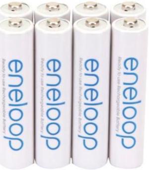 Eneloop Aaa 8-Pk Rechargeable - BK-4MCCA8BA