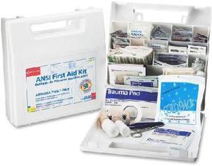FIRST AID ONLY, INC. First Aid Only 50-person Worksite First Aid Kit FAO225AN