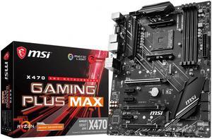 MSI PERFORMANCE GAMING X470 GAMING PLUS MAX AM4 AMD X470 SATA 6Gb/s ATX AMD Motherboard