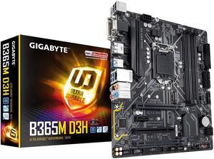 Gigabyte B365M D3H Intel B365 LGA 1151 Micro ATX Motherboard