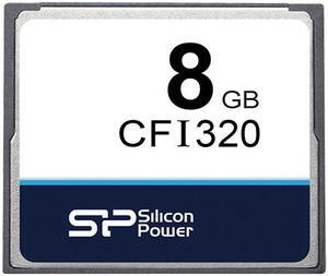8GB Silicon Power CFI320 Industrial CompactFlash Memory Card 0-70u2103 MLC