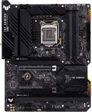 ASUS TUF GAMING Z590-PLUS WIFI Intel Z590 LGA 1200 ATX DDR4-SDRAM Motherboard