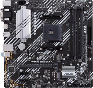 ASUS PRIME B550M-A (90MB14I0-M0EAY0) AM4 AMD B550 SATA 6Gb/s Micro ATX AMD Motherboard
