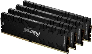 Kingston Fury Renegade 64GB (4 x 16GB) DDR4 3200MHz PC4-25600 CL16 Quad Channel Kit Black KF432C16RB1K4/64 Kingston Fury Renegade 64GB (4 x 16GB) DDR4 3200MHz PC4-25600 CL16 Quad Channel Kit Black KF432C16RB1K4/64