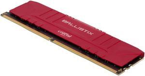 16GB Crucial Ballistix DDR4 3200MHz PC4-25600 CL16 1.35V Memory Module - Red
