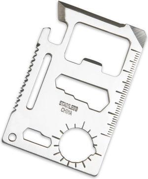 EyezOff Credit Card Sized Multi-tool with 11 Functions