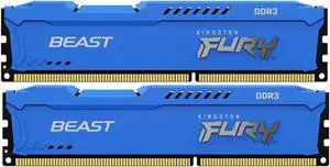 16GB Kingston Technology 1600MHz DDR3 Dual Memory Kit (2 x 8GB) - Blue