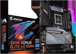 Gigabyte Z690 Aorus Elite DDR4, Intel Z690 Socket 1700 Motherboard