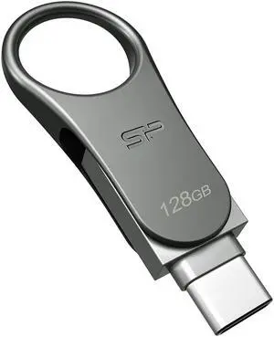 128GB Silicon Power C80 USB3.2 Type C Flash Drive