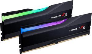 96GB G.Skill DDR5 Trident Z5 RGB 6400MHz CL32 1.35V Dual Channel Kit 2x 48GB Black