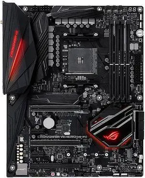ASUS ROG Crosshair VII Hero (Wi-Fi) AM4 AMD X470 ATX AMD Motherboard ASUS ROG Crosshair VII Hero (Wi-Fi) AM4 AMD X470 ATX AMD Motherboard