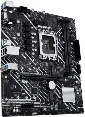 Asus Prime H610M-E D4-CSM Intel LGA 1700 Micro ATX DDR4 Motherboard