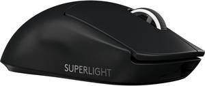 Logitech G Pro X Superlight Righthand RF Wireless Gaming Mouse  Black
