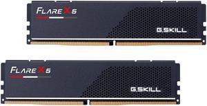 32GB G.Skill DDR5 Flare X5 6000MHz CL36 1.35V Dual Channel Kit (2x 16GB) AMD EXPO Matte Black