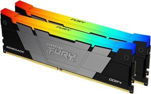 16GB Kingston FURY Renegade DDR4 3600MHz CL16 Dual Channel Kit (2x 8GB) w/ RGB