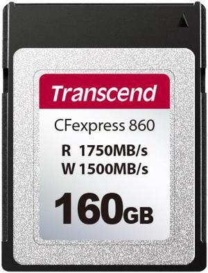 160GB Transcend CFexpress 860 Type B Memory Card NVMe PCIe Gen3 x2