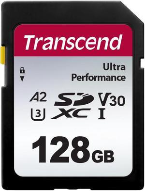 128GB Transcend UHS-I SD 340S Ultra Performance SD Card U3 A1 V30