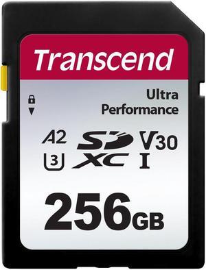 256GB Transcend UHS-I SD 340S Ultra Performance SD Card U3 A1 V30