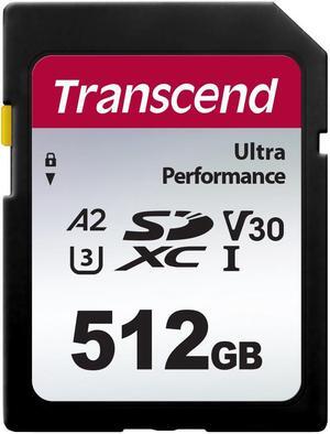 512GB Transcend UHS-I SD 340S Ultra Performance SD Card U3 A1 V30