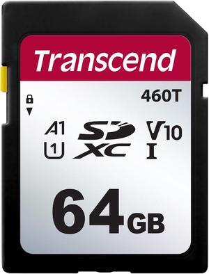 64GB Transcend 460T High Endurance SDXC V10 U1 A1 SD Memory Card