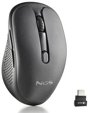NGS Evo Mix Wireless & Rechargeable Multimode Laser Mouse, USB-C, Adjustable DPI