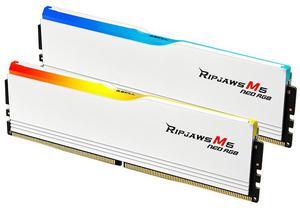64GB G.Skill Ripjaws M5 Neo RGB DDR5 6000MHz Dual Channel Kit (2x 32GB) CL28 1.40V White Edition
