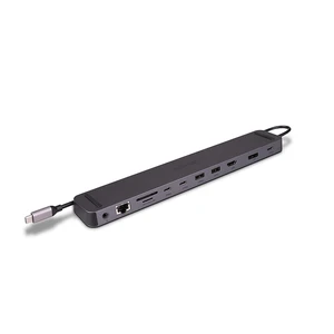 Lindy DST-Mini XT 810, USB-C Laptop Mini Docking Station with Single Display (8K) or Dual Display (4K60) and 100W Pass-Through Charging Lindy DST-Mini XT 810, USB-C Laptop Mini Docking Station with Single Display (8K) or Dual Display (4K60) and 100W Pass-Through Charging