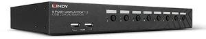 Lindy 8 Port DisplayPort 1.2 & USB 2.0 KVM Switch Lindy 8 Port DisplayPort 1.2 & USB 2.0 KVM Switch