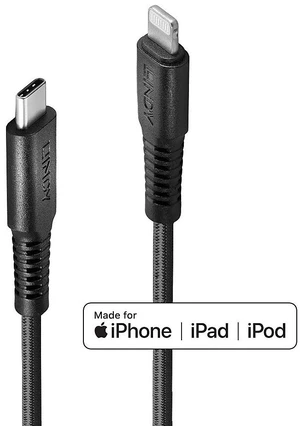 Lindy 0.5m Reinforced USB Type C to Lightning Charge and Sync Cable Lindy 0.5m Reinforced USB Type C to Lightning Charge and Sync Cable
