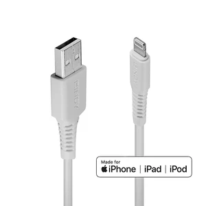 Lindy 3m USB to Lightning Cable, White Lindy 3m USB to Lightning Cable, White